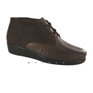 SAS shoes 8.5 M Kich Mahogany Boots brown leather